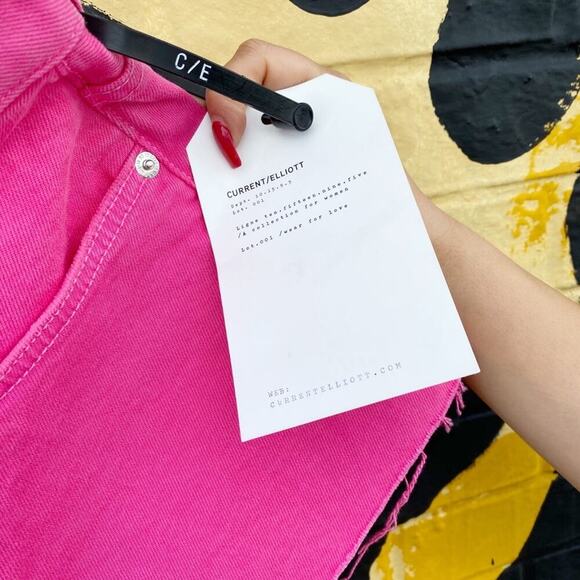 Current/Elliot The Boyfriend Shorts Hot Pi… - Picture 7 of 7